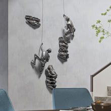 Load image into Gallery viewer, Retro Mountain Climbing Figurines