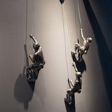 Load image into Gallery viewer, Retro Mountain Climbing Figurines