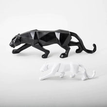 Load image into Gallery viewer, Geometric Black Panther Sculpture