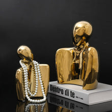 Load image into Gallery viewer, Abstract Ceramic Lover Statues