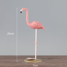 Load image into Gallery viewer, Pink Flamingo Figurine