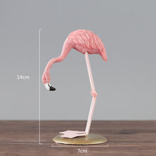 Load image into Gallery viewer, Pink Flamingo Figurine