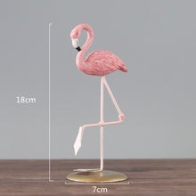 Load image into Gallery viewer, Pink Flamingo Figurine