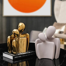 Load image into Gallery viewer, Abstract Ceramic Lover Statues