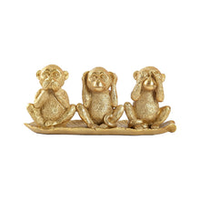 Load image into Gallery viewer, Three Wise Golden Monkeys