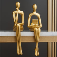 Load image into Gallery viewer, Abstract Bookshelf Decor Figurines