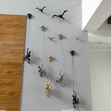 Load image into Gallery viewer, Retro Mountain Climbing Figurines