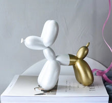 Load image into Gallery viewer, White Gold Ballon Dog