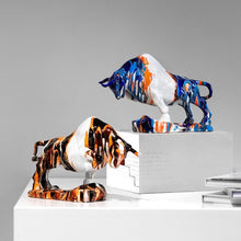 Load image into Gallery viewer, Nordic Art Bull Figurine