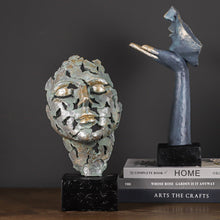 Load image into Gallery viewer, Vintage Face Art Sculptures