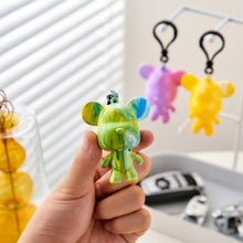 Load image into Gallery viewer, DIY Bear Figurine Keychain