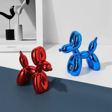 Load image into Gallery viewer, Metallic Balloon Dog Figurine