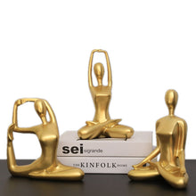 Load image into Gallery viewer, Abstract Yoga Lady Figurines