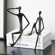 Load image into Gallery viewer, Metal Abstract Figurines