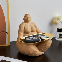 Load image into Gallery viewer, Abstract Yoga Lady Candy Tray