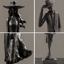 Load image into Gallery viewer, Classic Lady and Gentleman Sculpture