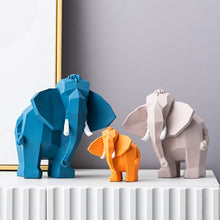Load image into Gallery viewer, Modern Geometric Elephant Sculpture