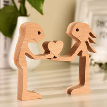 Load image into Gallery viewer, Wooden Lover Figurines