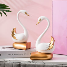 Load image into Gallery viewer, Love Swans Decorative Figurine