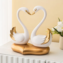 Load image into Gallery viewer, Love Swans Decorative Figurine