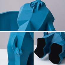 Load image into Gallery viewer, Modern Geometric Elephant Sculpture