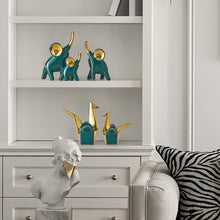 Load image into Gallery viewer, Ceramics Abstract Elephant & Papercrane