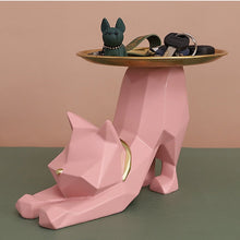 Load image into Gallery viewer, Geometric Cat Key Tray