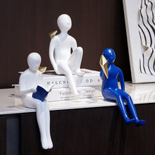 Load image into Gallery viewer, Abstract Bookshelf Statuette