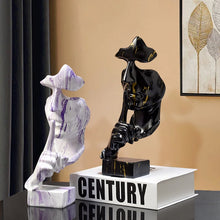 Load image into Gallery viewer, Silent is Gold (Marble Texture Edition)