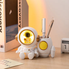 Load image into Gallery viewer, LED Astronaut Pen Holder