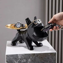 Load image into Gallery viewer, Geometric Bulldog Key Tray