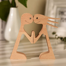 Load image into Gallery viewer, Wooden Lover Figurines
