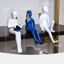 Load image into Gallery viewer, Abstract Bookshelf Statuette