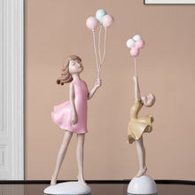 Load image into Gallery viewer, Cute Girl With Balloons