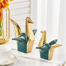 Load image into Gallery viewer, Ceramics Abstract Elephant & Papercrane