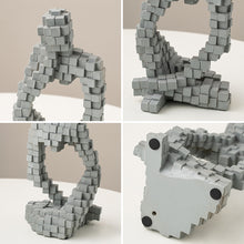 Load image into Gallery viewer, Abstract Geometric Thinker