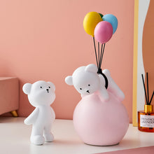 Load image into Gallery viewer, Baby Polar Bear With Balloons