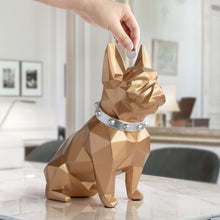 Load image into Gallery viewer, Geometric Bulldog Coin Box
