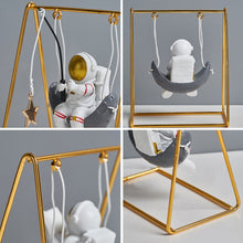 Load image into Gallery viewer, Astronaut Riding a Swing