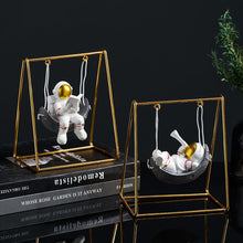 Load image into Gallery viewer, Astronaut Riding a Swing