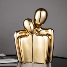 Load image into Gallery viewer, Abstract Ceramic Lover Statues