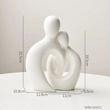 Load image into Gallery viewer, Ceramic Abstract Couple