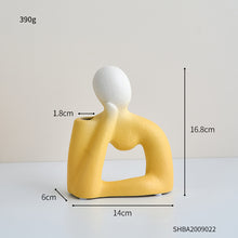 Load image into Gallery viewer, Ceramic Family Themed Vase