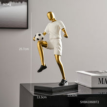 Load image into Gallery viewer, Abstract Football Player Figurine