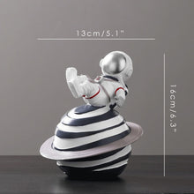 Load image into Gallery viewer, Astronaut on Planet Saturn