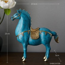 Load image into Gallery viewer, Antique Stallion Horses
