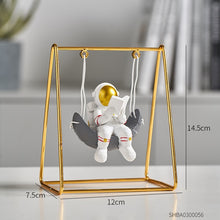Load image into Gallery viewer, Astronaut Riding a Swing