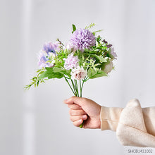 Load image into Gallery viewer, Golden Glass Tube Vase