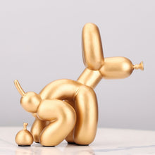 Load image into Gallery viewer, Balloon Dog Pooping Statue