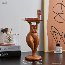 Load image into Gallery viewer, Abstract Yoga Lady Candy Tray